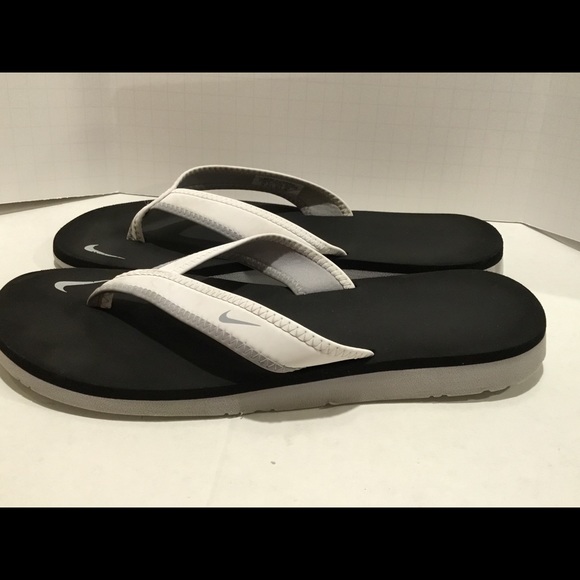nike celso flip flops white
